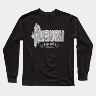 Vintage Auburn, NY Long Sleeve T-Shirt